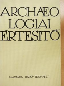 F. Petres Éva - Archaeologiai értesítő 1977/2. [antikvár]