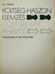 E. D. Mishan - Költség-haszon elemzés [antikvár]