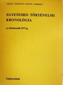 Csató Tamás - Egyetemes történelmi kronológia I-II. [antikvár]