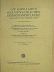 Bruno Niekau - Die kapillaren der menschlichen körperoberfläche [antikvár]