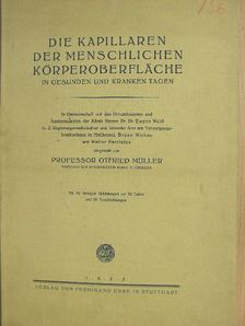 Bruno Niekau - Die kapillaren der menschlichen körperoberfläche [antikvár]