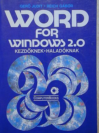 Gerő Judit - Word for windows 2.0 [antikvár]