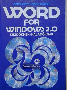 Gerő Judit - Word for windows 2.0 [antikvár]