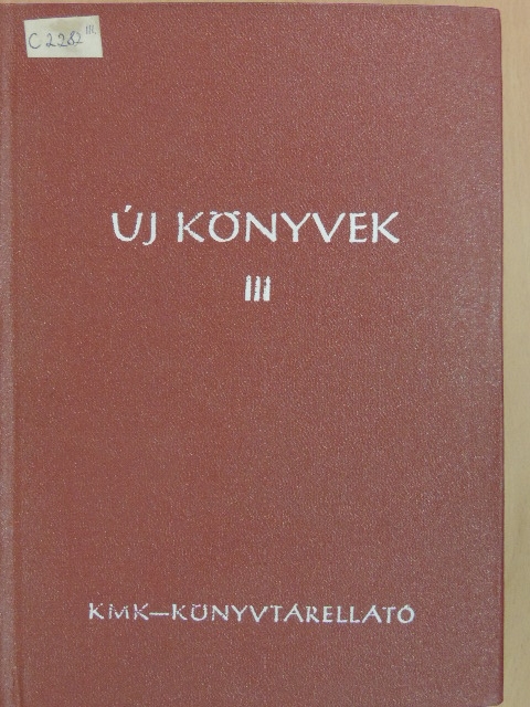 Új könyvek 1979. III. [antikvár]