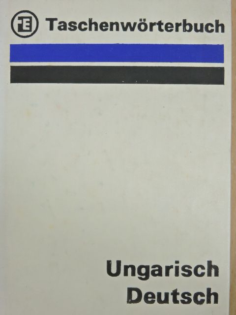 Taschenwörterbuch Ungarisch-Deutsch [antikvár]