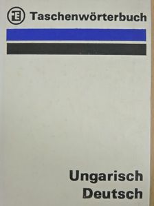 Taschenwörterbuch Ungarisch-Deutsch [antikvár]