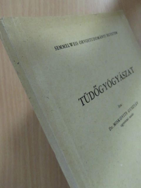 Miskovits Gusztáv - Tüdőgyógyászat [antikvár]
