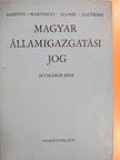Dr. Berényi Sándor - Magyar államigazgatási jog [antikvár]