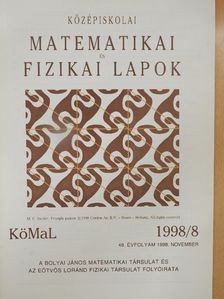 Honyek Gyula - Középiskolai matematikai és fizikai lapok 1998. november [antikvár]