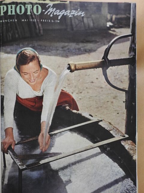 Günther Lensch - Photo-Magazin 1955-1957 (vegyes számok) (9 db) [antikvár]