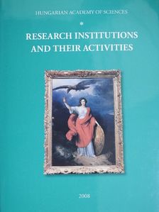 Research institutions and their activities [antikvár]