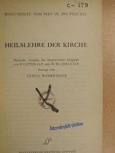 Pius IX - Heilslehre der Kirche [antikvár]