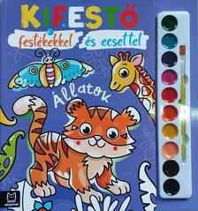 Agata Kaczynska - Kifestő festékekkel és ecsettel. Állatok