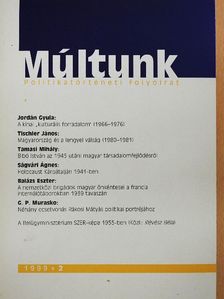 Balázs Eszter - Múltunk 1999/2. [antikvár]