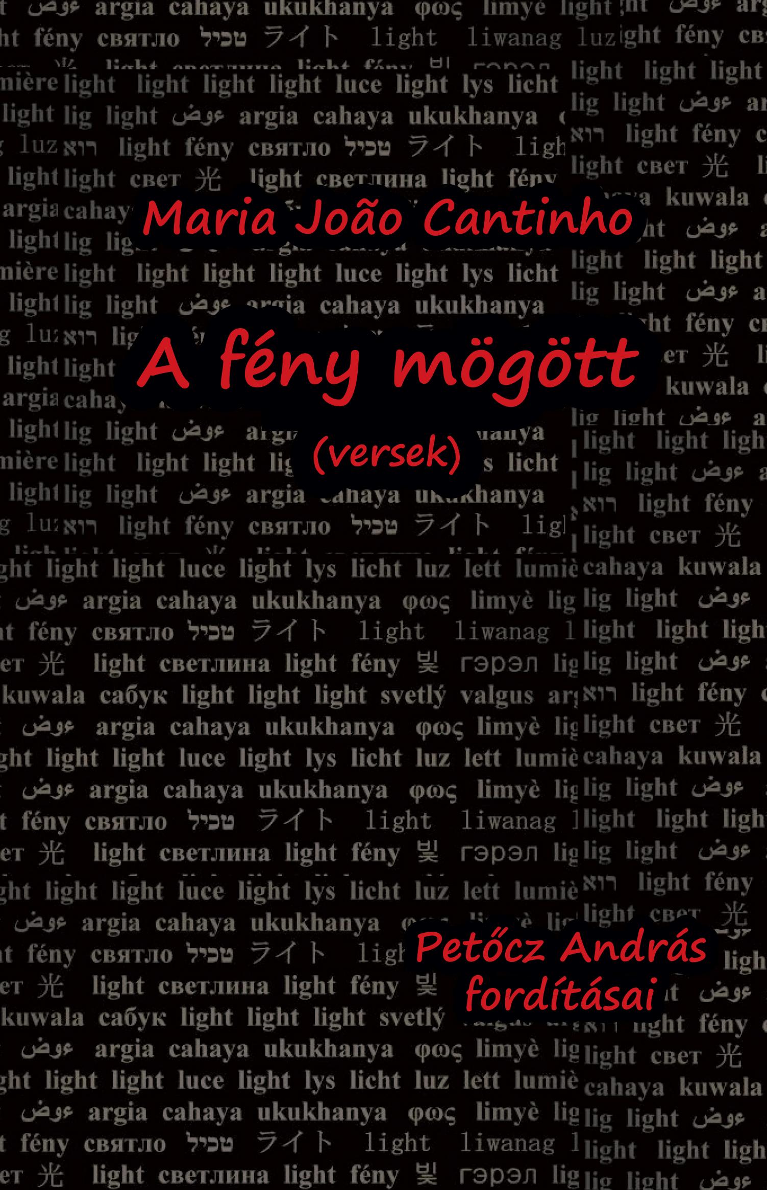 Maria Joao Cantinho - A fény mögött (versek)