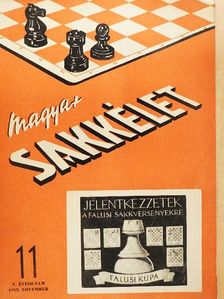 Dr. Bán Jenő - Magyar Sakkélet 1955. november [antikvár]