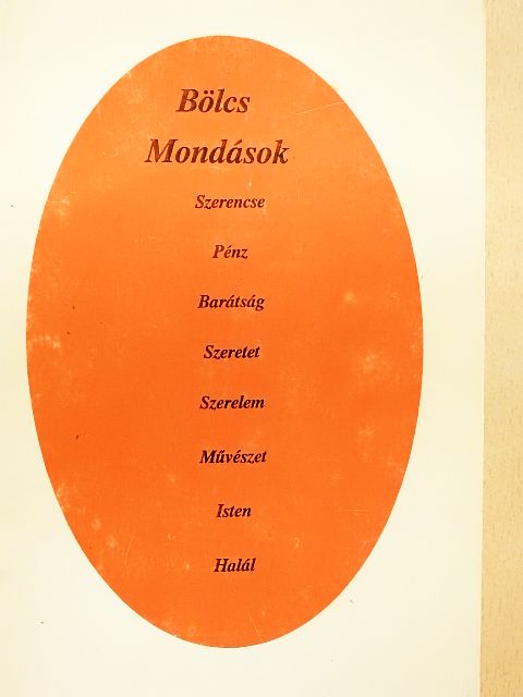 Bölcs mondások [antikvár]