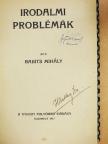 Babits Mihály - Irodalmi problémák [antikvár]