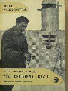 Opitzer Károly - Víz-csatorna-gáz 1. [antikvár]