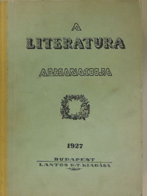A Literatura almanachja 1927 [antikvár]