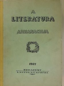 A Literatura almanachja 1927 [antikvár]