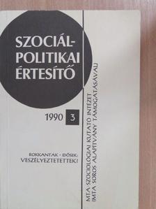 Bárdos Kata - Szociálpolitikai értesítő 1990/3. [antikvár]