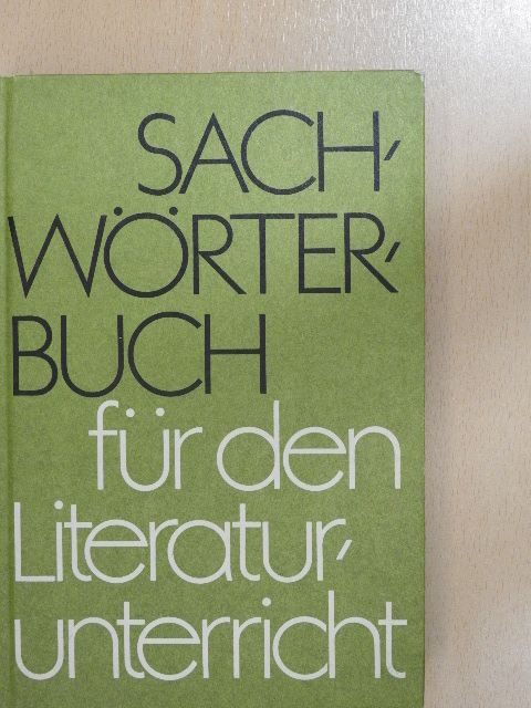 Christine Gareis - Sachwörterbuch für den Literaturunterricht [antikvár]