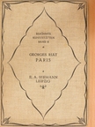 Georges Riat - Paris (Gótbetűs) [antikvár]