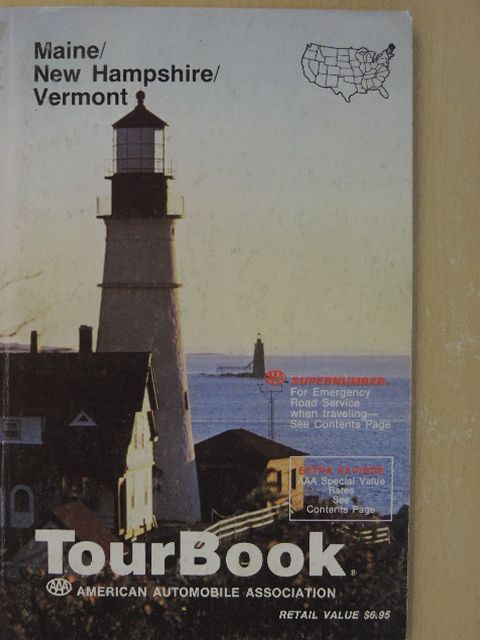 TourBook - Maine/New Hampshire/Vermont [antikvár]