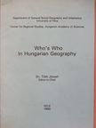 Dr. Tóth József - Who's Who In Hungarian Geography [antikvár]