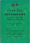 Genevieve A. Martin, Mario Ciatti - Common Usage Dictionary Italian-English, English-Italian [antikvár]