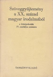 Diószegi András, Lakits Pál - Szöveggyűjtemény a XX. század magyar irodalmából [antikvár]