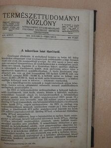 Dr. Lenhossék Mihály - Természettudományi Közlöny 1924. január-december/Természettudományi Közlöny 1929. november 15. [antikvár]