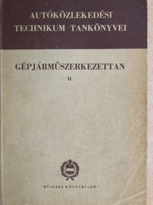 Bardócz István - Gépjárműszerkezettan II. [antikvár]