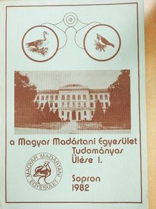 Agócs József - A Magyar Madártani Egyesület Tudományos Ülése I. [antikvár]