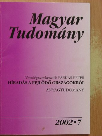 Artner Annamária - Magyar Tudomány 2002. július [antikvár]