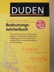 Schüler Duden - Bedeutungswörterbuch [antikvár]