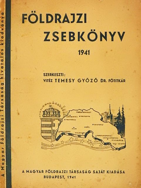 Bodnár Lajos - Földrajzi zsebkönyv 1941. [antikvár]