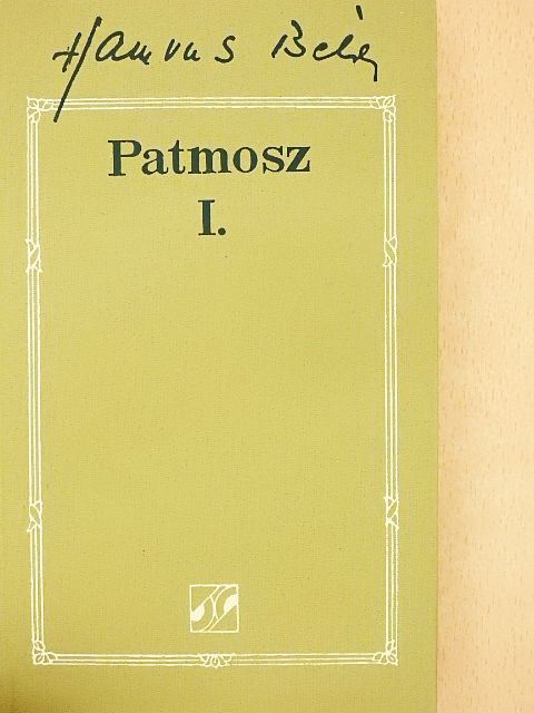 Hamvas Béla - Patmosz I. (1958-1964) [antikvár]