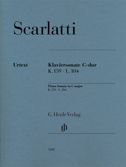 SCARLATTI - KLALVIERSONATE C-DUR K.159; L.104