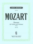 MOZART, W,A, - KONZERT D-DUR KV 218 FÜR VIOLINE UND ORCHESTER, AUSGABE FÜR VIOLINE UND KLAVIER