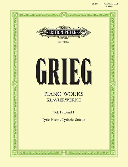 GRIEG - LYRIC PIECES - GRIEG PIANO WORKS COMPLETE VOL. 1