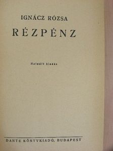 Ignácz Rózsa - Rézpénz I-II. [antikvár]