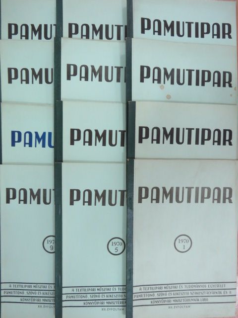 Pamutipar 1970/1-12. [antikvár]