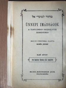 Ünnepi imádságok I. [antikvár]