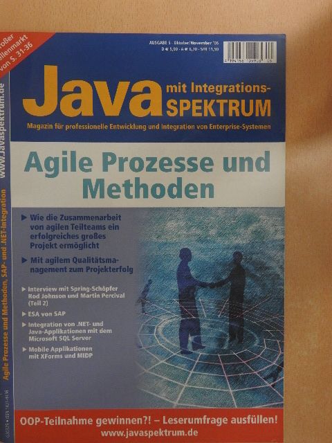 Dirk Fuchs - JavaSpektrum mit Integrations Oktober/November 2006 [antikvár]