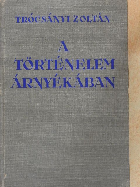 Trócsányi Zoltán - A történelem árnyékában [antikvár]