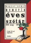 Keresztes Mária, Halász Katalin, Tokai Gábor, Gislinde Udvari - Magyar-német memória éves szótár [antikvár]