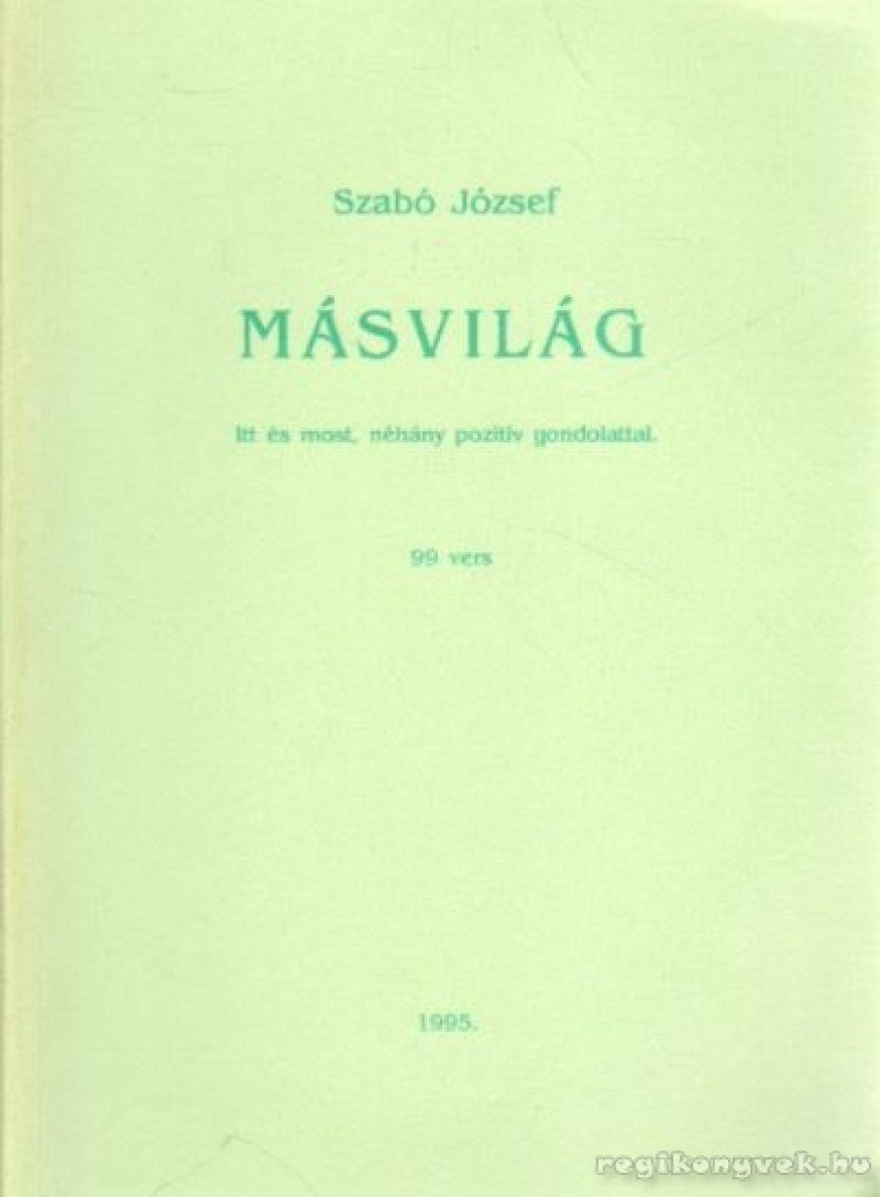 Dr. Szabó József - Másvilág [antikvár]