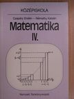 Czapáry Endre - Matematika IV. [antikvár]